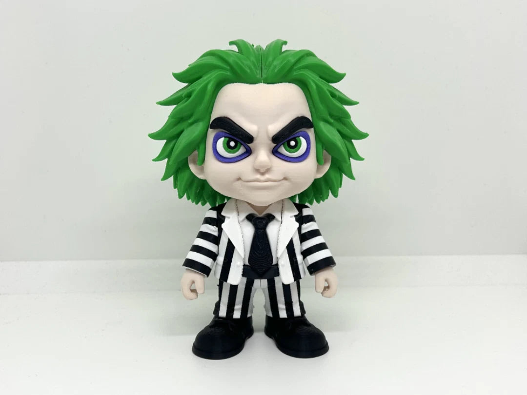 Beetlejuice Figure 3D Print 15cm Movie Cinema Fan Gift Man Cave