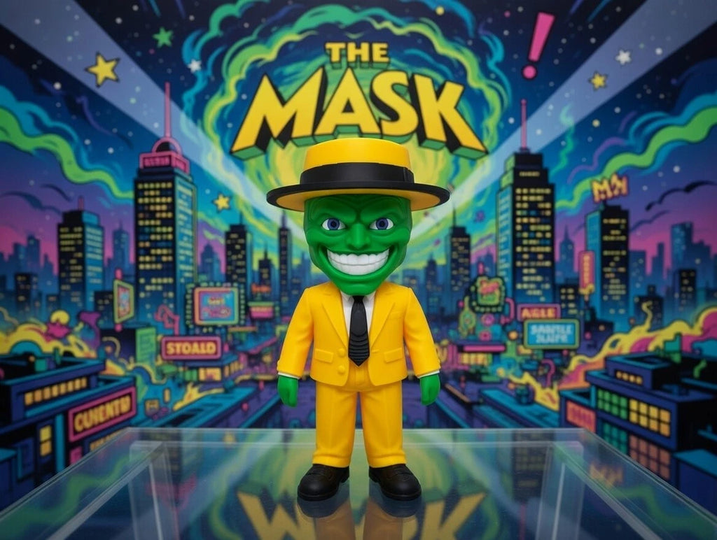 The Mask Figure 3D Print 15cm Movie Cinema Fan Gift Man Cave