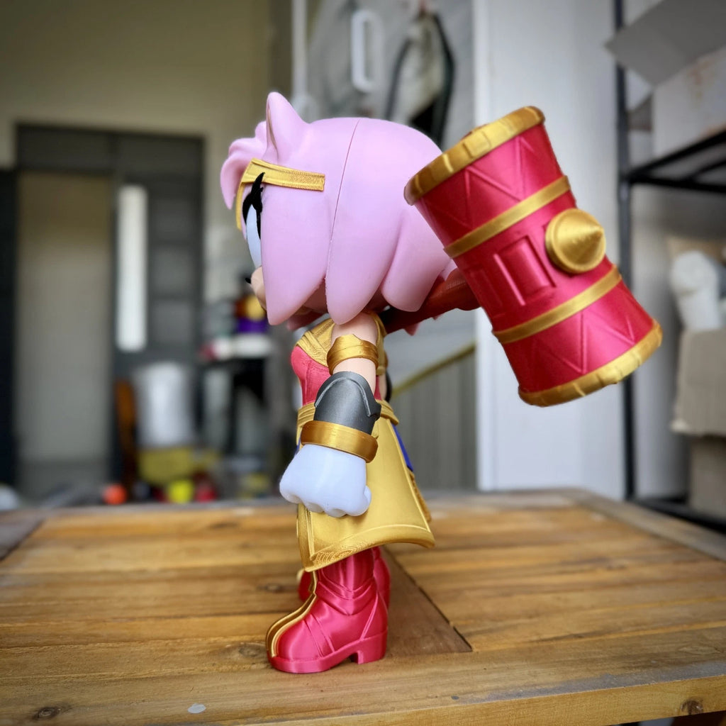 Wonder Woman Amy Mash Up Figure 3D Print 27cm Movie Fan Gift Office Display
