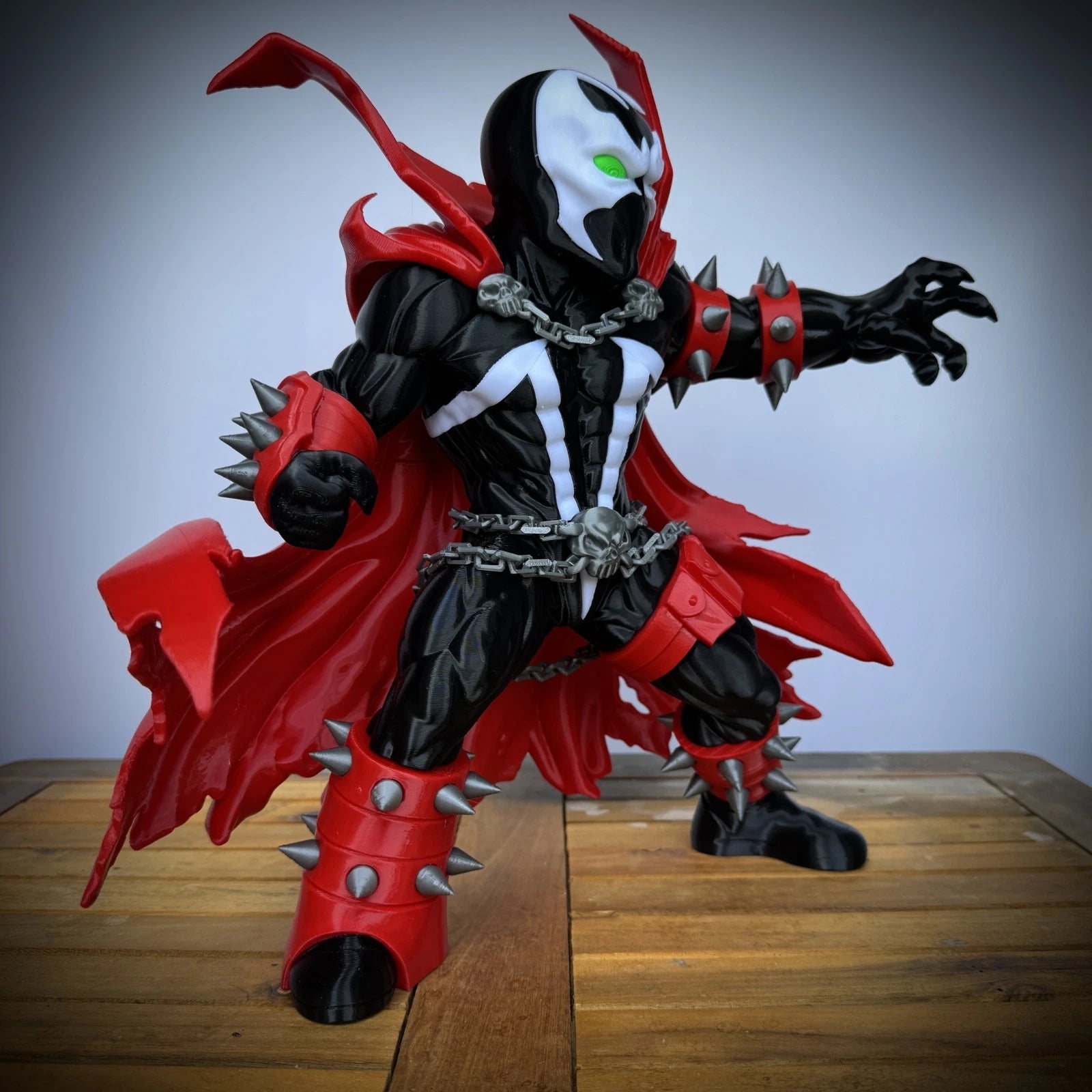 Spawn Figure 3D Print 32cm Gamer Movie Fan Gift Office Display