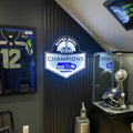 Seattle Seahawks Super Bowl XLVII Champions Led Lightbox USB Wall Display Sign