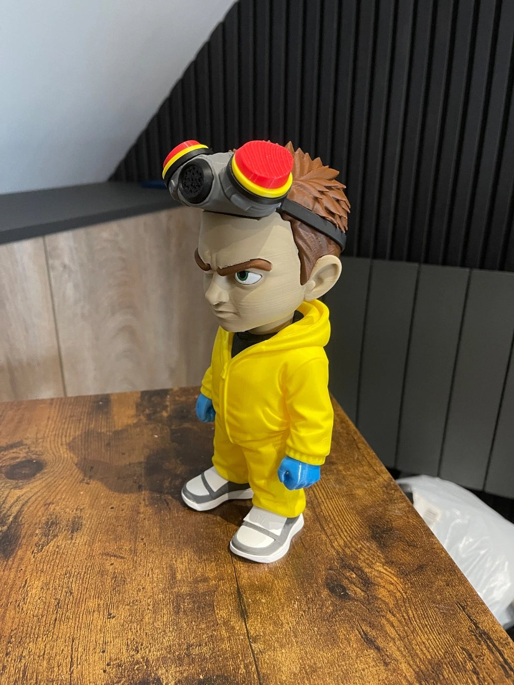 Jesse Pinkman Hazmat Suit Figure 3D Print 22cm Breaking Bad Fan Gift Man Cave