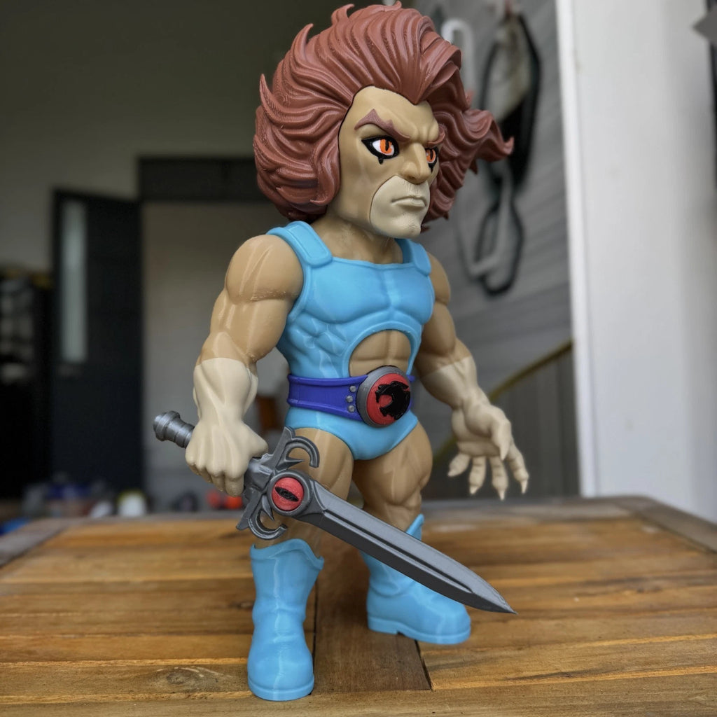Lion O Thundercats Figure 3D Print 30cm Movie Fan Gift Office Display