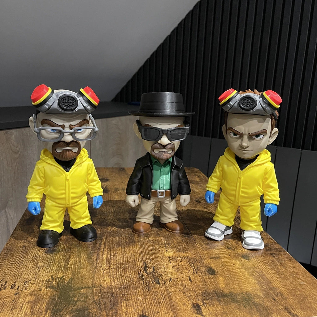 “Heisenberg” Walter White Figure 3D Print 22cm Breaking Bad Fan Gift Man Cave