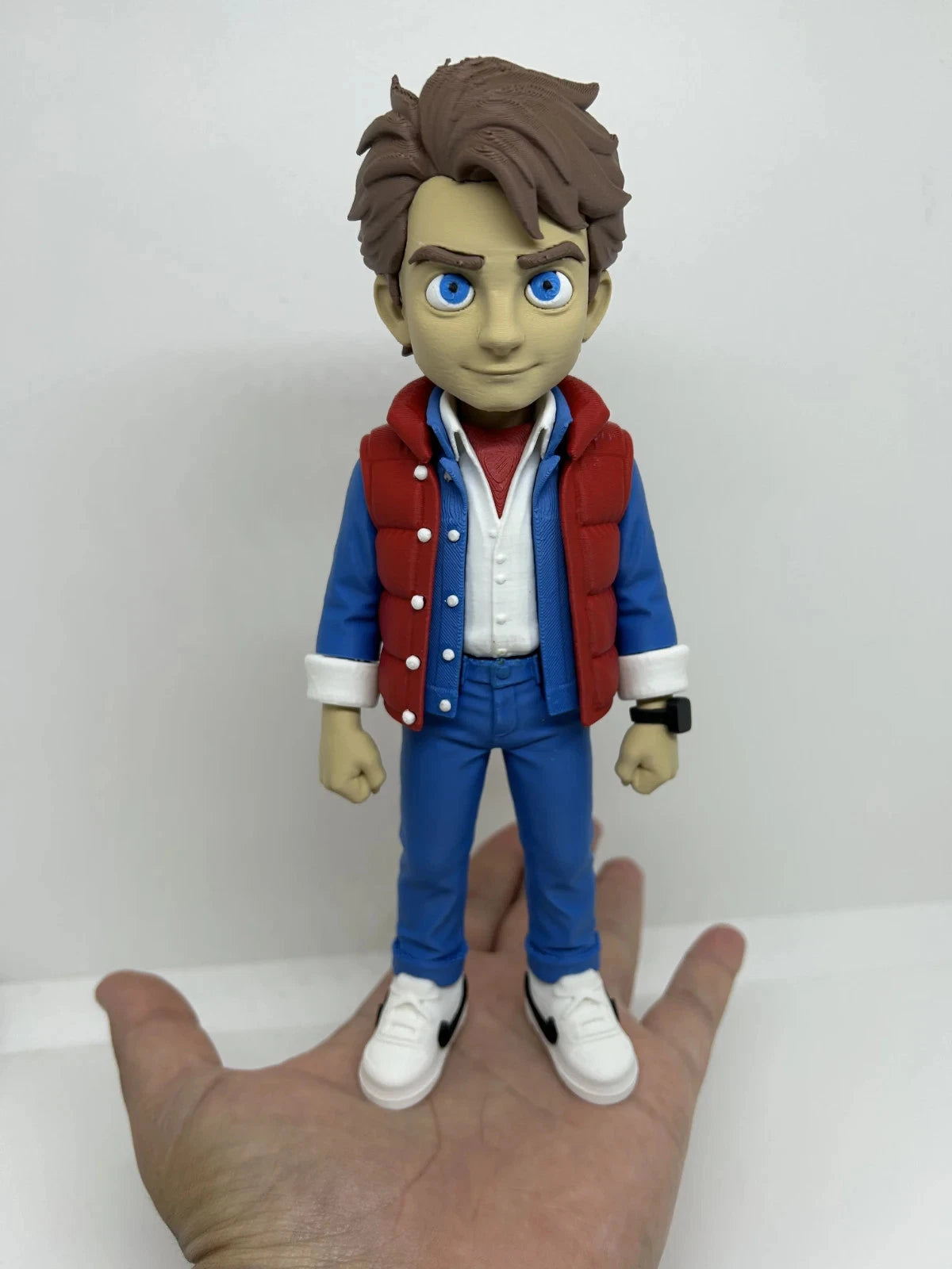 Marty McFly & 'Doc' Brown - Back to the Future Movie Ornament 20cm Home Display