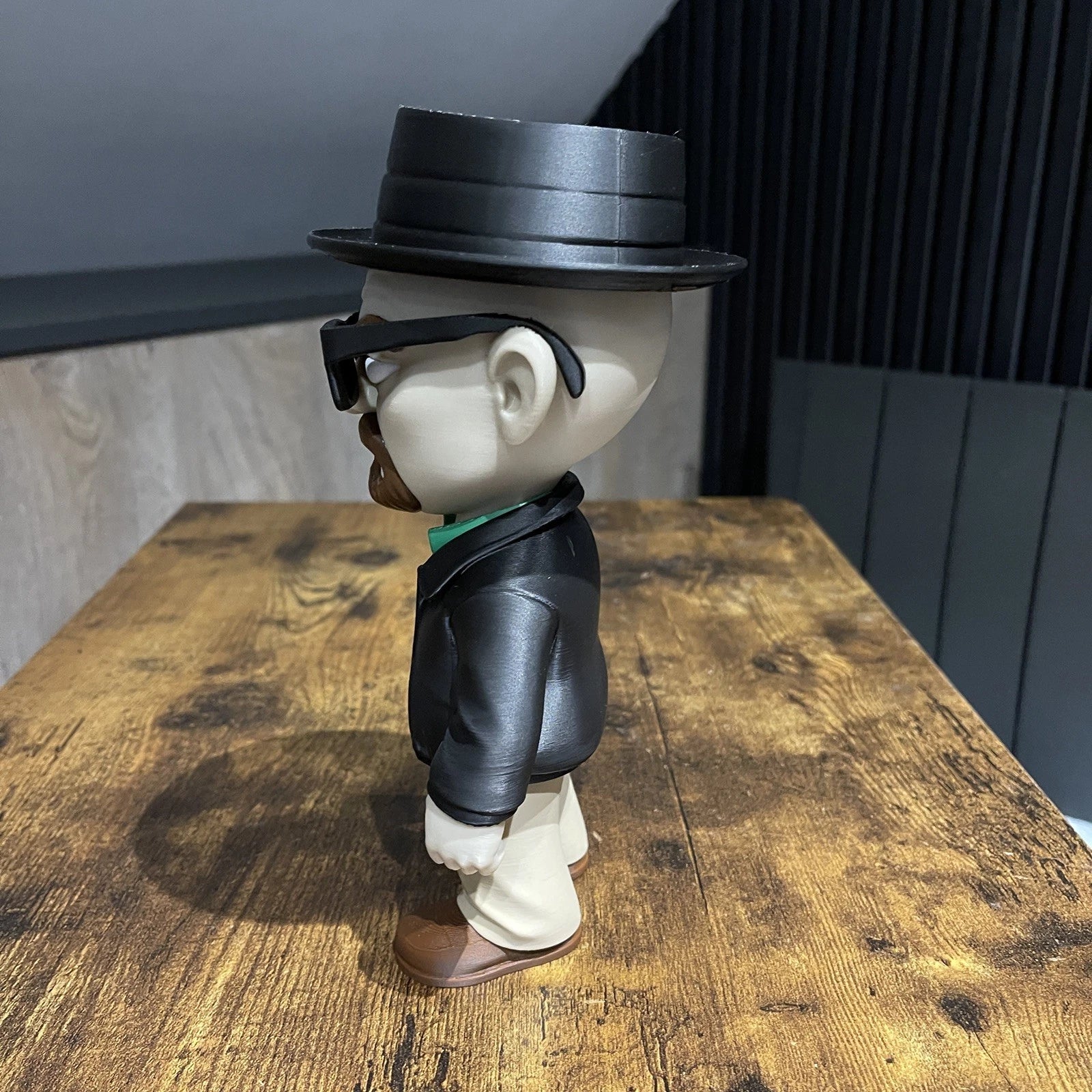 “Heisenberg” Walter White Figure 3D Print 22cm Breaking Bad Fan Gift Man Cave