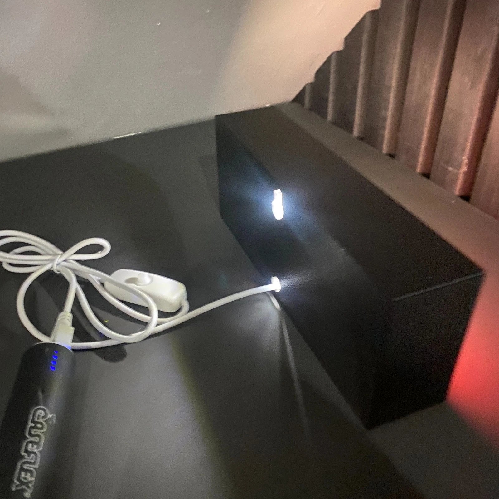 Audi RS6 Logo LED Light Box Sign Lamp Lightbox Garage Tool Wall Decor USB Powered