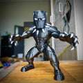 Black Panther Figure 3D Print 28cm Movie Comic Fan Gift Office Display