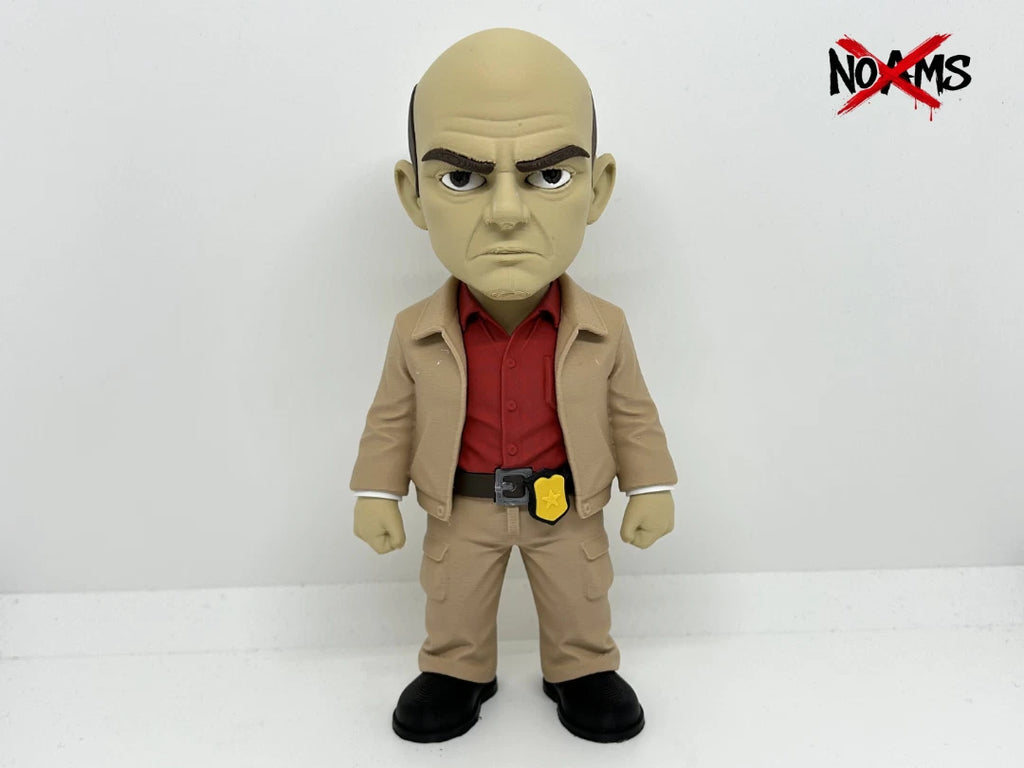 Hank Schrader Breaking Bad 3D Printed Ornament 20cm Movie TV Fan Gift