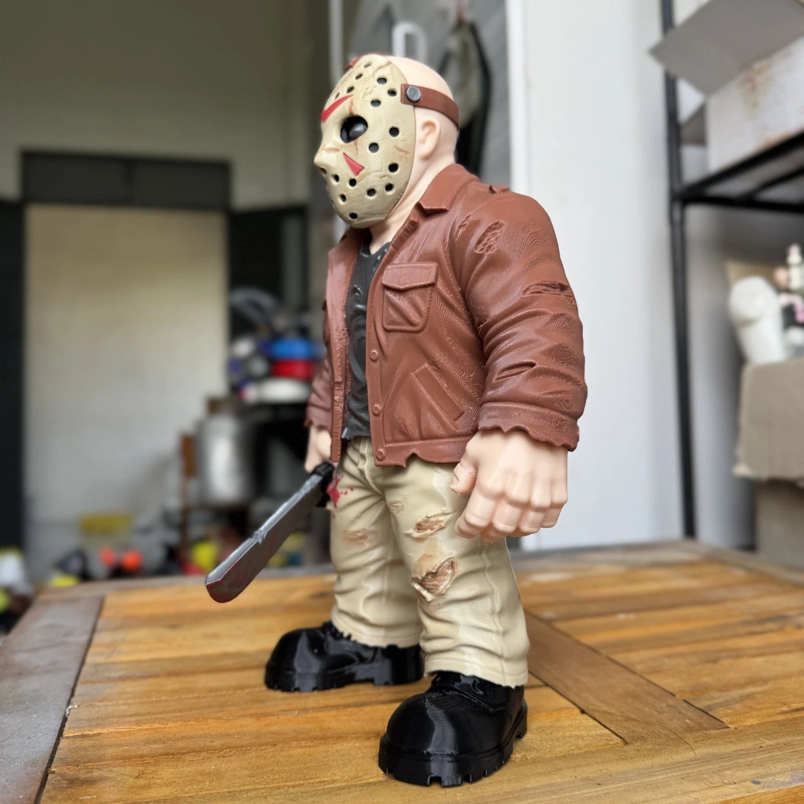 Jason Voorhees Friday 13th Figure 3D Print 30cm Movie Horror Fan Gift Man Cave