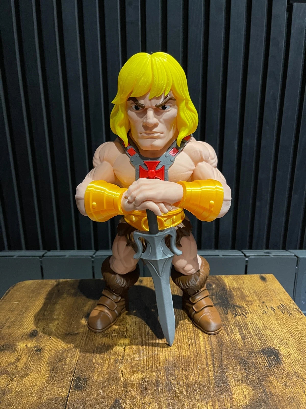 He-Man & Skeletor Masters of the Universe Movie Icons Figure Ornament Display