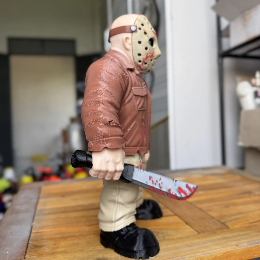 Jason Voorhees Friday 13th Figure 3D Print 30cm Movie Horror Fan Gift Man Cave