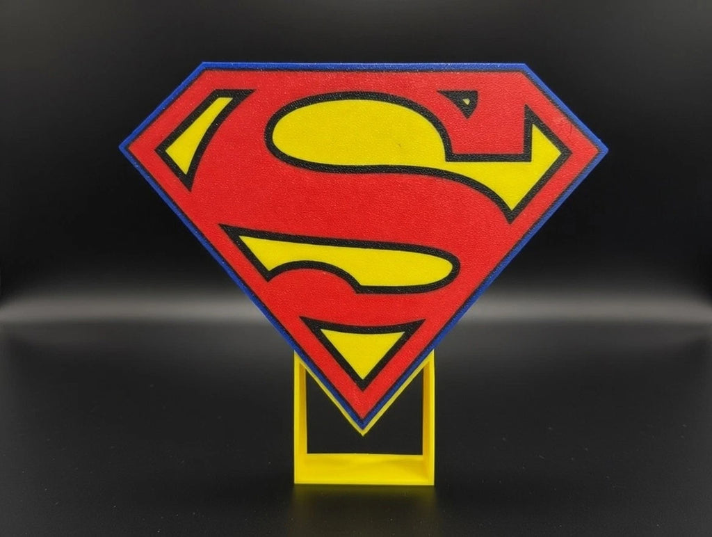Superman Symbol USB Powered Lightbox Lamp Gift Cinema Room Night Light