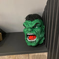 Incredible HULK LIFE SIZE BUST Head MARVEL Wall Mount or Freestanding
