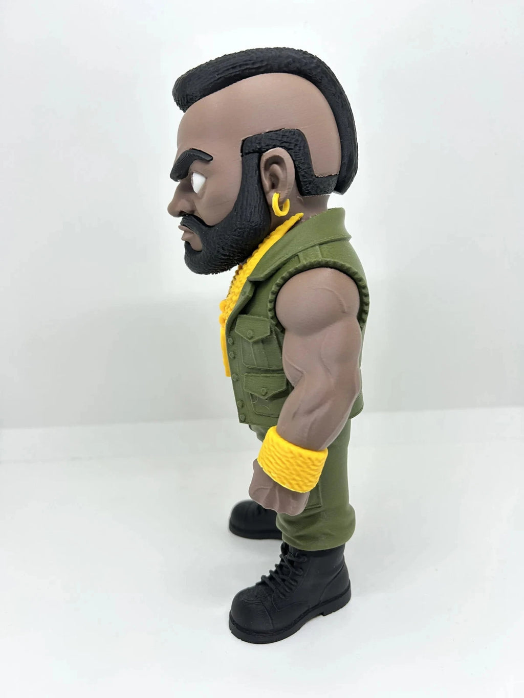 "B.A." Baracus Mr T – A Team Icon 3D Print Figure Ornament 20cm Movie Fan Gift