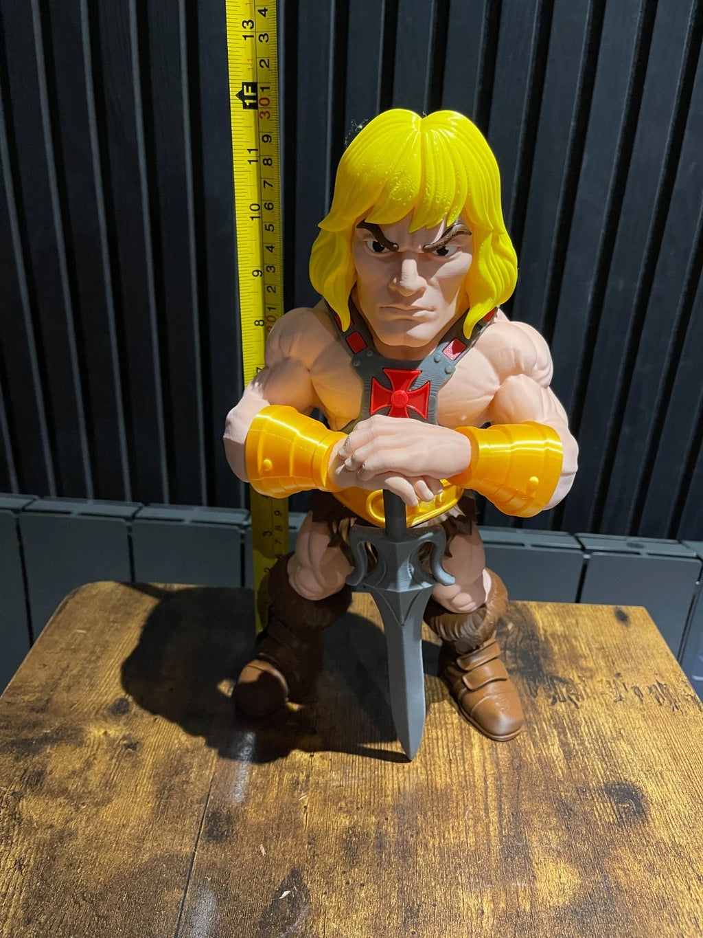 He-Man & Skeletor Masters of the Universe Movie Icons Figure Ornament Display