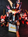 Wile E. Coyote Rockstar Vibe Figure 3D Printed Display 35cm Cartoon Icon Gift