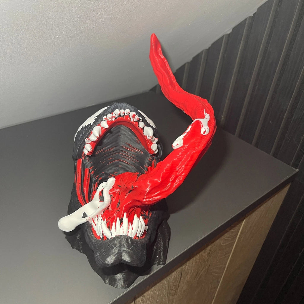 Venom Head Bust, Freestanding or wall mounted