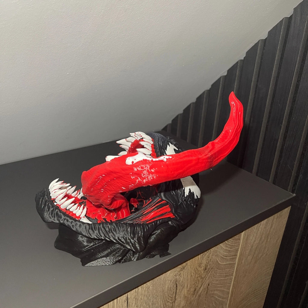 Venom Head Bust, Freestanding or wall mounted