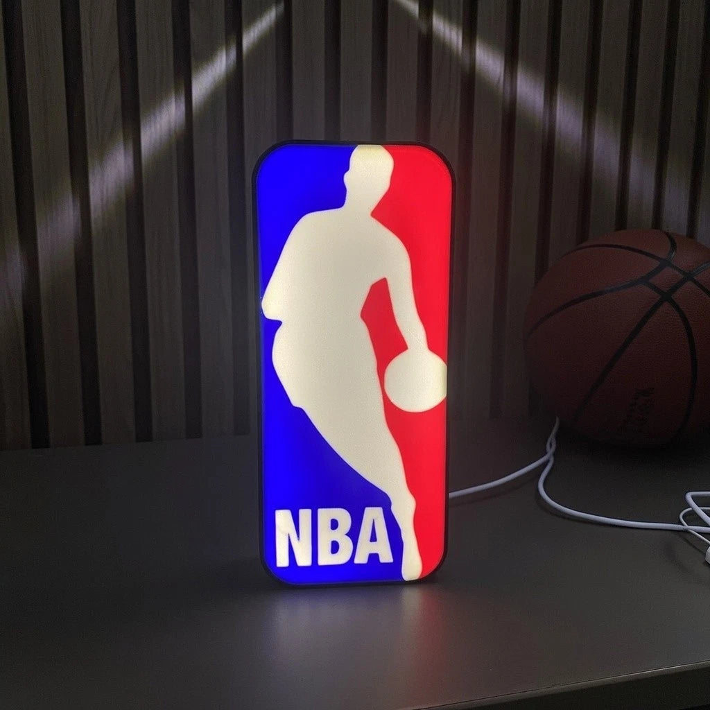 NBA National Basketball Association Led Lightbox Rgb Light Sign