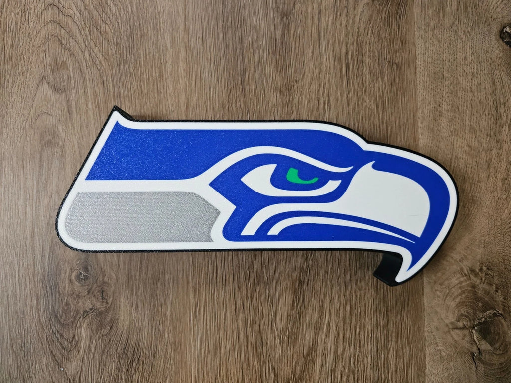 Seattle Seahawks Led Lightbox NFL Team Wall Display or Desk Sign Lamp Man Cave