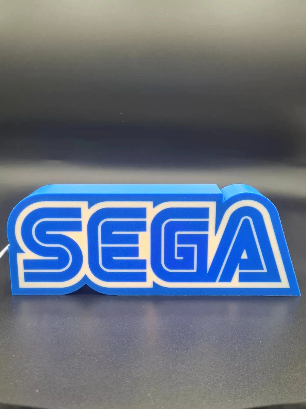Sega USB LED Light Up Sign Lightbox USB Powered Lamps Mancave Collector Gamer