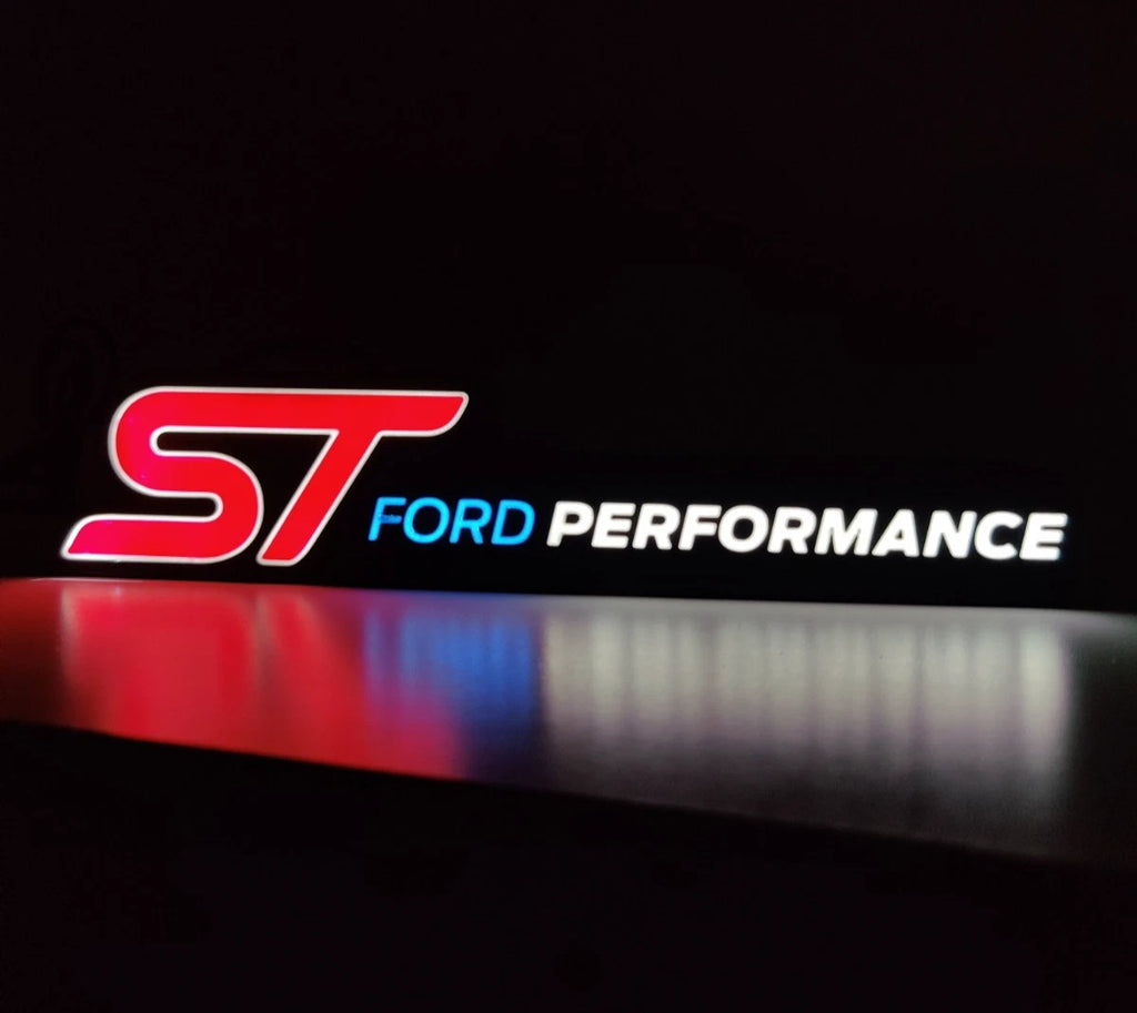 ST Ford Performance Style LED Lightbox Man Cave USB Powered