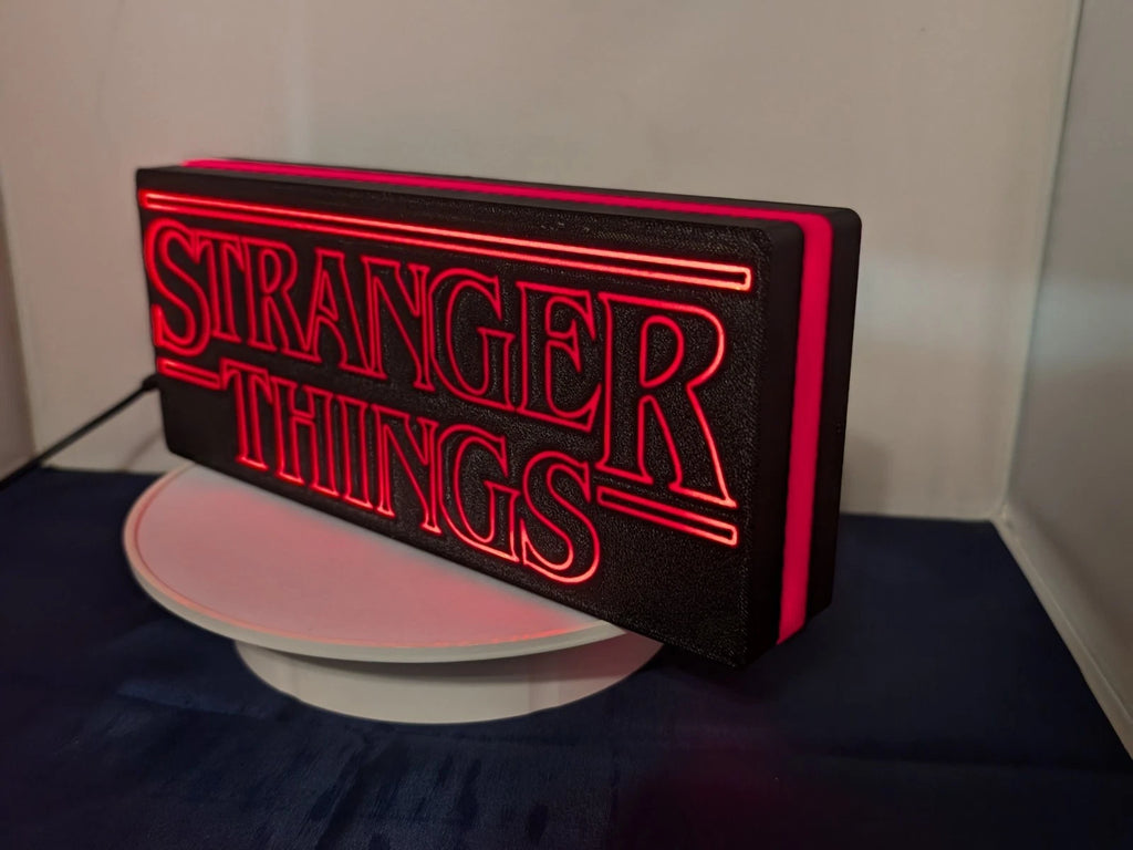 Stranger Things LED Lightbox - USB Power- Gift Cinema Room