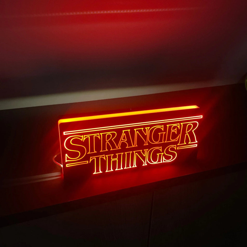 Stranger Things LED Lightbox - USB Power- Gift Cinema Room