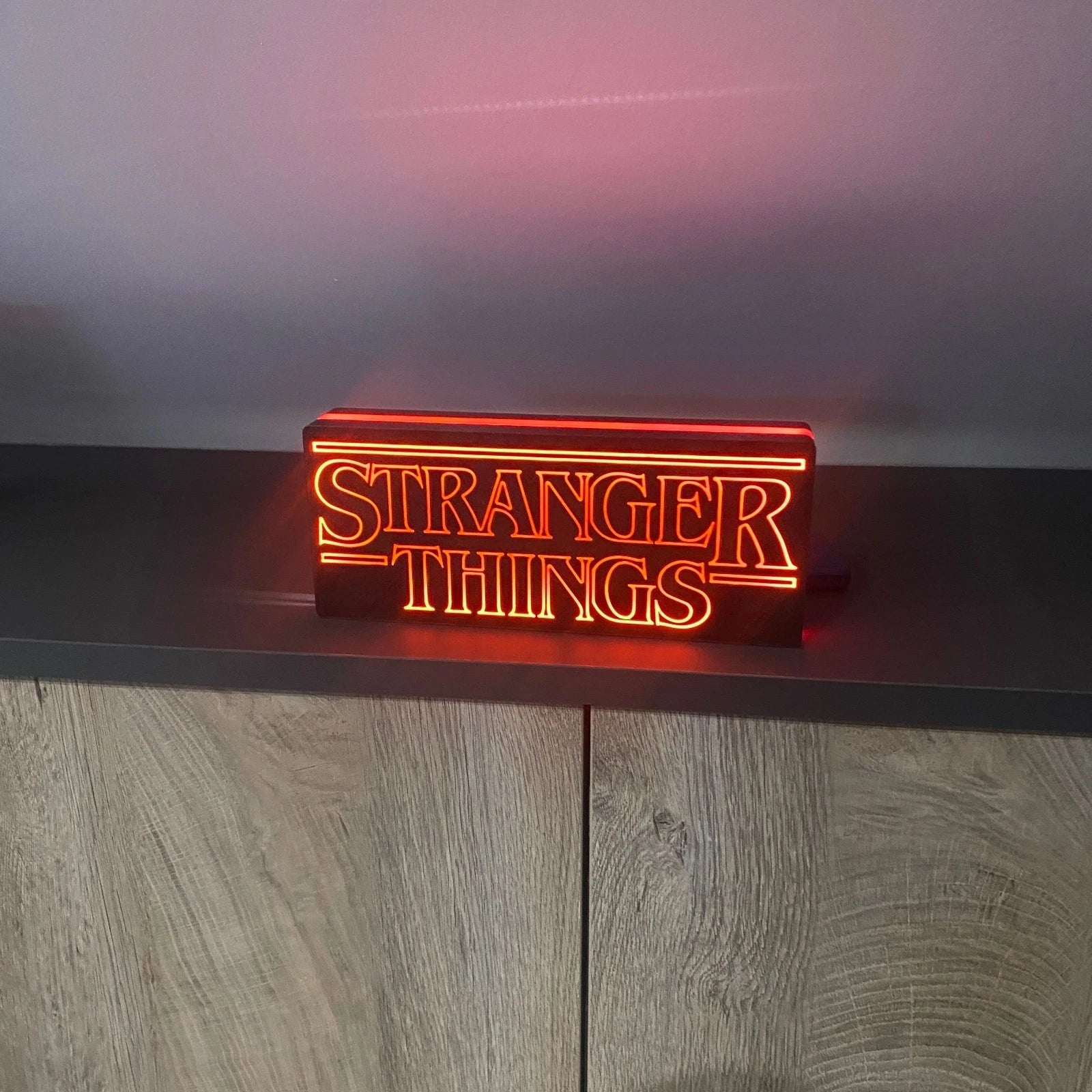 Stranger Things LED Lightbox - USB Power- Gift Cinema Room