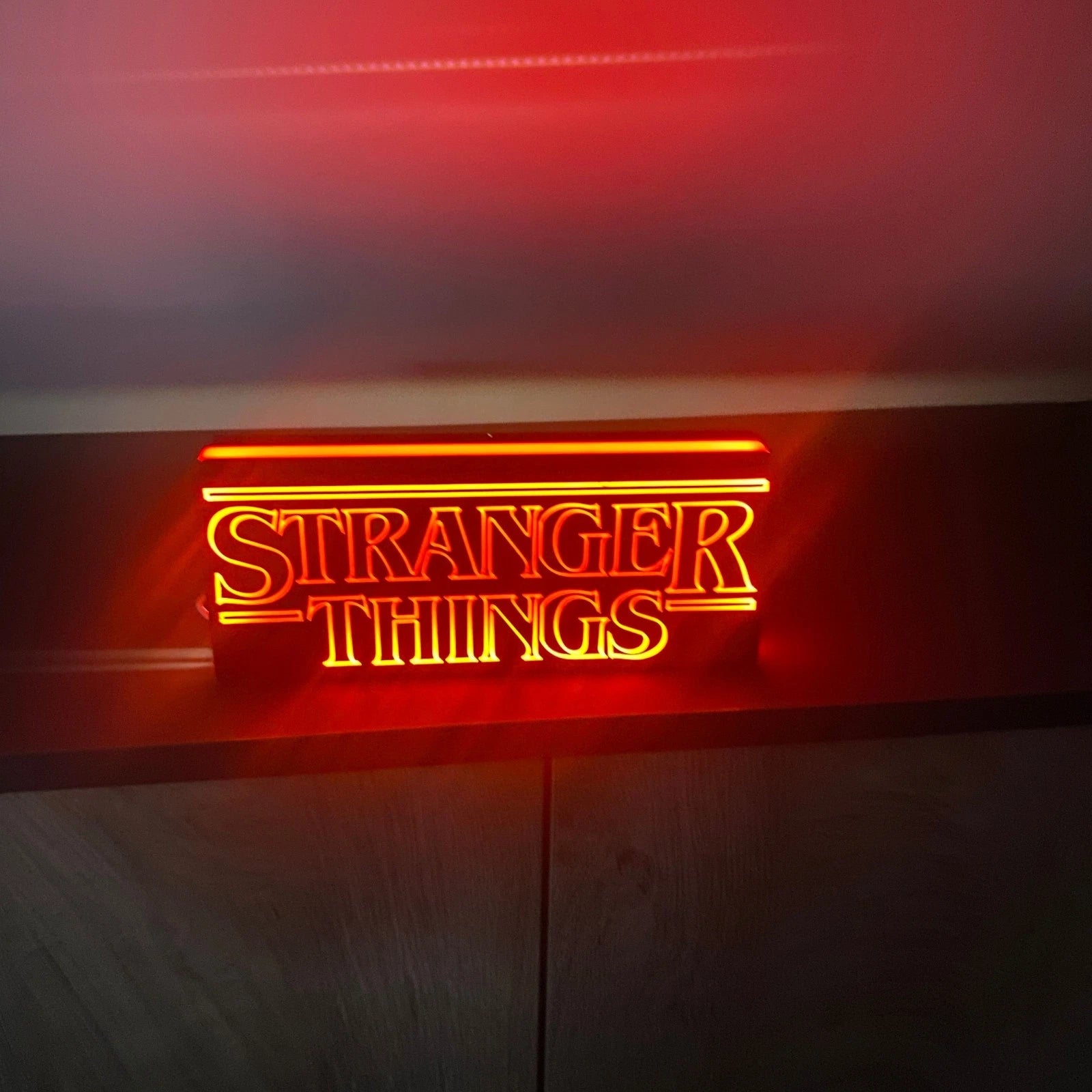 Stranger Things LED Lightbox - USB Power- Gift Cinema Room