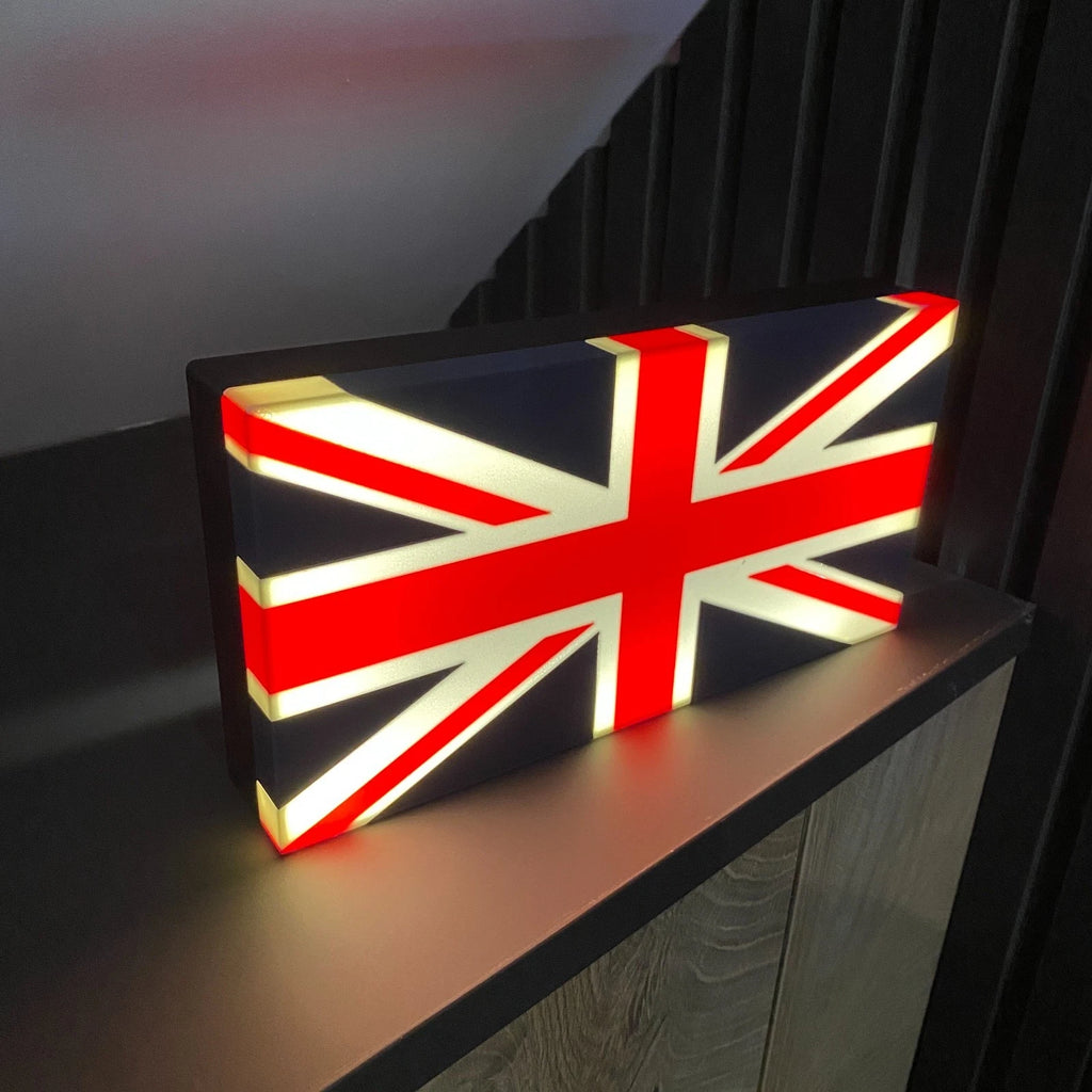 United Kingdom Flag LED Lamp Lightbox Led- USB Powered