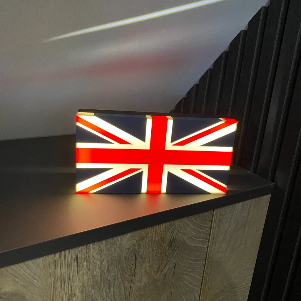 United Kingdom Flag LED Lamp Lightbox Led- USB Powered