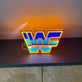 WWF / WWE Wrestling USB Powered LED Lightbox USB Lamp Sign Man Cave Gift Logo